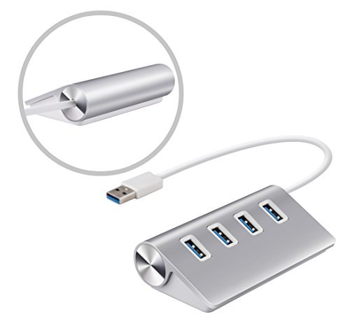 USB HUB, UtechSmart Premium USB 3.0 4-Port Aluminum Hub