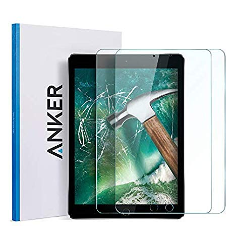 iPad Mini 4/5 Screen Protector (2 Pack) -Anker Premium Tempered Glass Tablet Screen Protector (Not Compatible with iPad Mini / 2/3)