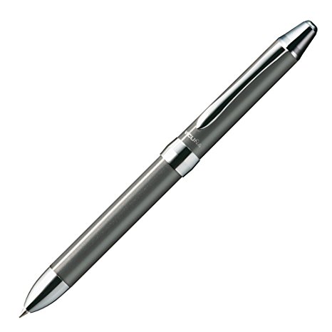 Pentel Vicugna EX multifunction pen's (0.7 mm ballpoint pen black / red, mechanical pencils 0.5 mm) silver axes