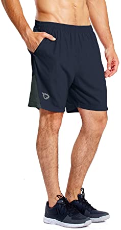 BALEAF Men's Quick-Dry Lightweight Pace Running Shorts