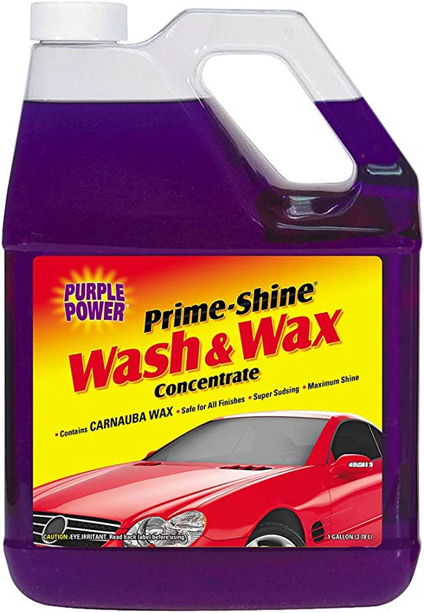 Purple Power (9220P) Prime-Shine Wash and Wax - 1 Gallon