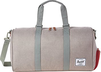 Herschel Supply Co. Novel, Light Khaki Crosshatch/Shadow/Brick Red