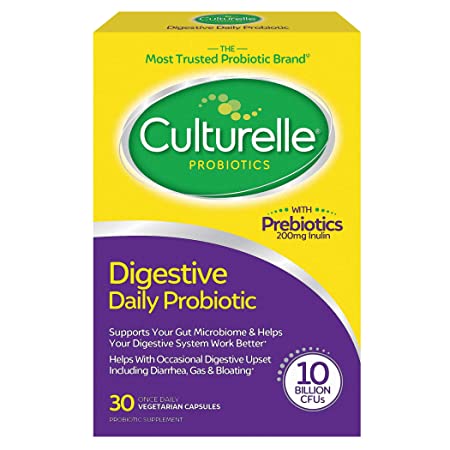 Culturelle Digestive Health Probiotic, Capsules, 30-Count