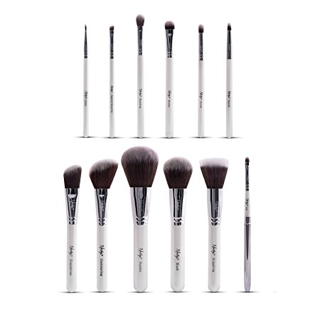 Nanshy Masterful Collection Makeup Brush Set - Pearlescent White