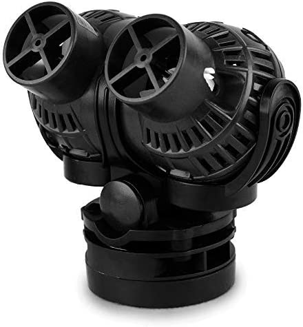 FREESEA Aquarium Circulation Pump Wave Maker Power Head with magnetic mount Suction (1600 GPH, Black)