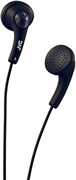 JVC HAF150B Headphone, Gumy, Cord-Match Olive Black (Discontinued by Manufacturer)