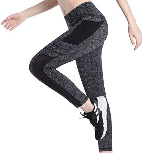 Picotee Women's Yoga Pants Workout Leggings Seamless Running Exercise Active Athletic Gym Tights High Waist