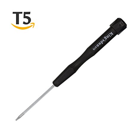 Kingsdun T5 Torx Screwdriver Set Magnetic Torx Bit Driver for MacBook Pro, Retina, Air Battery Replacement, Assembly and Repair