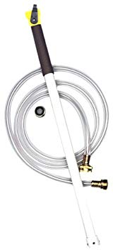 Camco 40113 Holding Tank Rinser with Shutoff Valve and Connection Hose