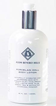 ASDM Beverly Hills Porcelain Doll Hyaluronic Body Lotion-Naturally Hydratation Moisture with Hyaluronic Acid, Honey, Seed Oil and Various Antioxidants and Healing Actives-16 Ounce/480 ML