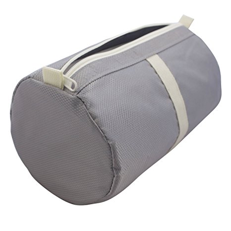 C F Dopp Kit - Use as Travel Toiletry Bag or Makeup Pouch, Waterproof - Gray