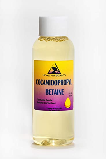 Cocamidopropyl Betaine Coco Betaine CAPB Natural Surfactant Liquid Premium Highest Purity 100% Pure 2 oz