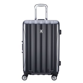 Delsey Luggage Aero Frame 25 Inch Spinner, Silver