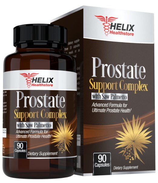 BEST Prostate Health Support Complex. Advanced Formula with Saw Palmetto Berry Extract, Zinc, Pygeum & Beta-sitosterol. Natural Urinary Function Supplement, DHT Blocker & Enlarged Prostate Gland Pills