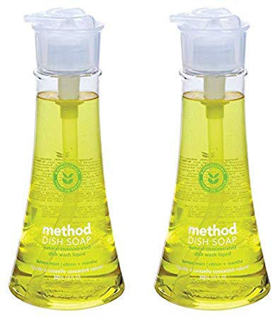 Method Dish Soap, Lemon Mint - 18 fl oz pump bottle