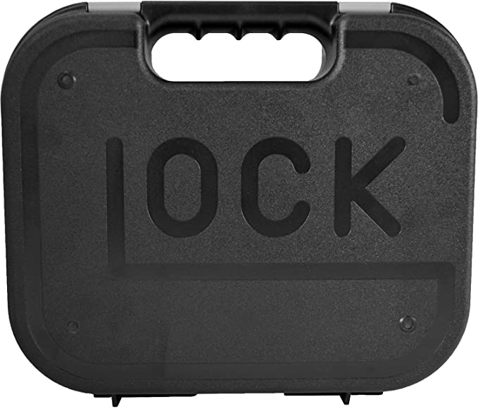 Glock Single Handgun Lockable Hard Black Pistol Case