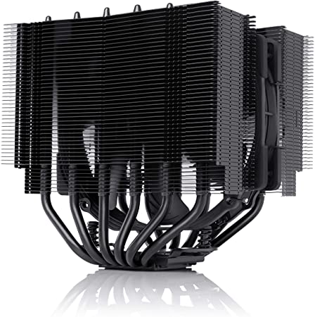 Noctua NH-D15S chromax.Black, Premium Dual-Tower CPU Cooler with NF-A15 PWM 140mm Fan (Black)