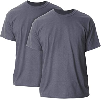 Gildan Men's Heavy Cotton T-Shirt, Style G5000, 2-Pack