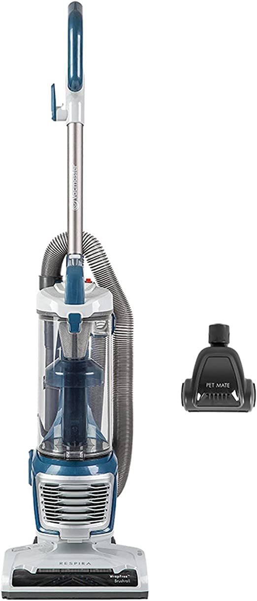 Vacmaster Respira AllergenPro Bagless Upright Vacuum Cleaner with Wrap Free Brush Roll (Respira Bagless Upright Vacuum with Pet Mate)