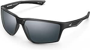 KastKing Osage Polarized Sport Sunglasses for Men and Women, Ideal for Driving Fishing Cycling Running, UV Protection