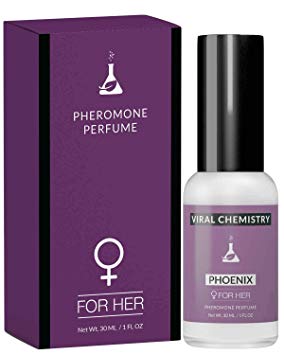 Pheromones For Women to Attract Men (Phoenix) - Elegant, Ultra Strength Organic Fragrance Body Perfume (1 Fl. Oz)(Pheromones to Attract Men)