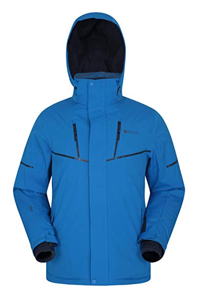 Mountain Warehouse Galactic Extreme Mens Ski Jacket - Warm Winter Snowboarding Coat