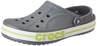 Crocs Unisex-Adult Bayaband Clog Black/White