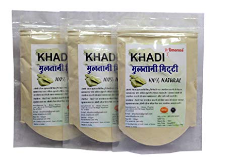 Khadi Omorose Multani Mitti (Pack Of 3) - 100 Gm Each