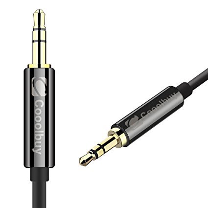 AUX Cable/AUX Cord,Cooolbuy 3.5mm Premium Male to Male Auxiliary Audio Cable (8ft/2.4m) TPE AUX Cable for Headphones, Speakers, iPods, iPhones, iPads, Car Stereos and All Devices with 3.5mm jack
