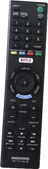 Universal Remote Control for Sony TV KDL48R510C KDL-48R510C KDL40R510C KDL-40R510C KDL32R500C KDL-32R500C KDL40R550C KDL-40R550C KDL48R550C KDL-48R550C