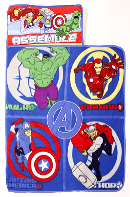 Marvel's Avengers Toddler Nap Mat - Blue