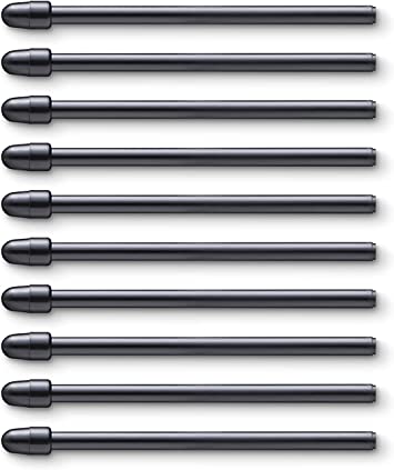 Wacom ACK22211 Kit 10 Standard Tips for Pro Pen 2, Black