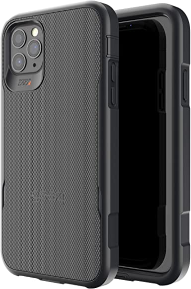 GEAR4 Platoon Designed for iPhone 11 Pro Max Case, Advanced Impact Protection by D3O - Black