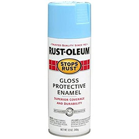 Rust-Oleum 7722830 Stops Rust Spray Paint, 12-Ounce, Gloss Harbor Blue