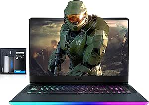 MSI Raider GE76 17.3"" FHD 144Hz Gaming Laptop, Intel Core i9-12900H, GeForce RTX 3060 Graphics, 64GB RAM, 2TB PCIe SSD, Backlit Keyboard, FHD Webcam, Win 11, Grey, 128GB Hotface Extension Set, Gray