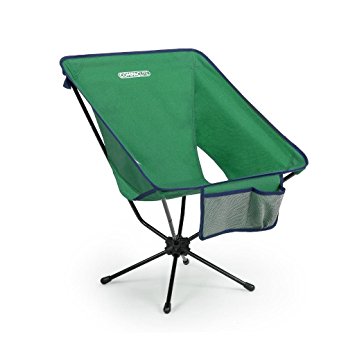 Compaclite Oversize Steel Camping Portable Chair for Outdoor Camping/Picnic/Hiking/Motorcycling/Bicycling/Fishing/Garden BBQ/Beach/Patio with Carry Bag, Hunter Green