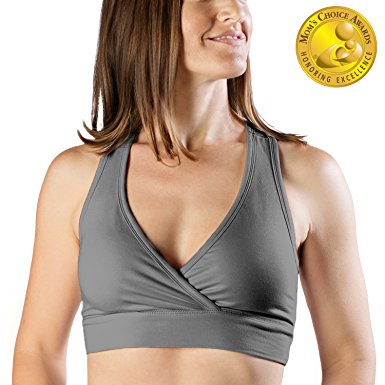 Soft French Terry Nursing Sleep Bra for Maternity / Breastfeeding