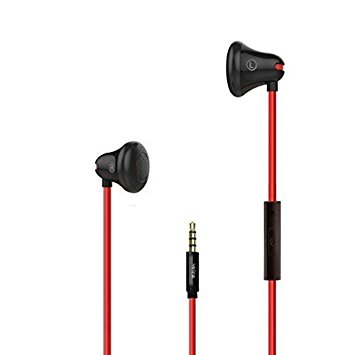 Mrice E100A EarBell Stereo Earphones In-Ear For More Phones and Tablets & MP3/MP4 Players Black
