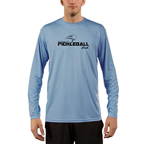 Vapor Apparel Men's Palm Creek Pickleball UPF 50  Long Sleeve T-Shirt