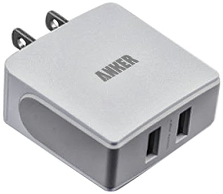 Anker 71AN1852W-WA Dual-Port Full-Speed Wall Charger (White)