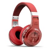 Bluedio H Plus Turbine Wireless Bluetooth 41 Stereo Headphones with MicMicro SD Card SlotFM Radio Red