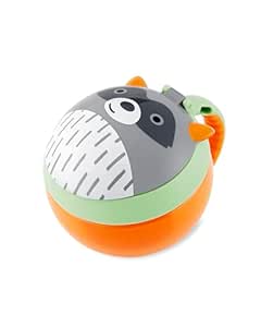 Skip Hop Baby Snack Container, Mealtime Snack Cup, Raccoon