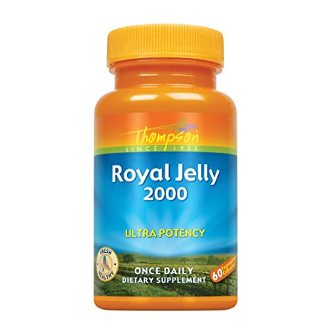 Thompson Royal Jelly, Ultra Potency, 2000 Mg, 60 Capsules