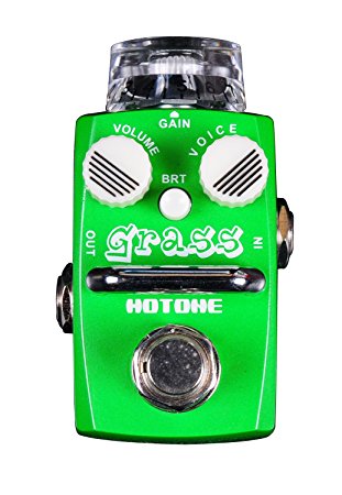 Hotone Skyline Series GRASS Compact Modern Overdrive Guitar Effects Pedal