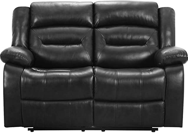 Recliner Sofa Reclining Couch Sofa for Living Room Love Seat Loveseat Home Theater Seating Manual Recliner Motion for Home Furniture