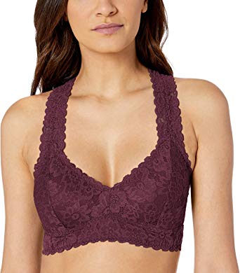 Amazon Brand - Mae Women's Lightly Lined Padded Racerback Bralette