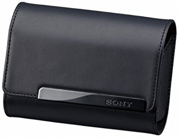 Sony LCS HF - Soft case for digital photo camera - leather - black