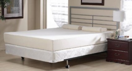 Viceroybedding New 4ft 6 UK Double Size 8 inch 200mm  20cm High Quality Memory Foam Mattress Now Includes Plush Velour Zip-Off Removeable And Machine Washable Anti-Bacterial Cover
