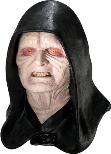 Rubie's Costume Men's Star Wars Deluxe Adult Latex Emperor Palpatine Mask