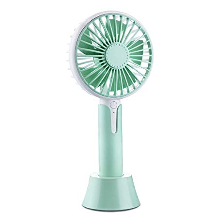 Portable Fan, Small Battery Operated Desk Fan with Aromatherapy Diffuser Personal Desktop Mini Table Cooling Electric Quiet Fan for Office, Home, Outdoor (3 Speed)